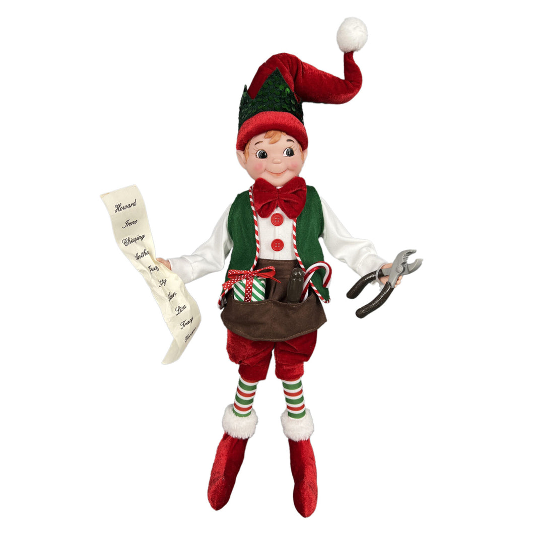 Velours, lutin 18’’ elf