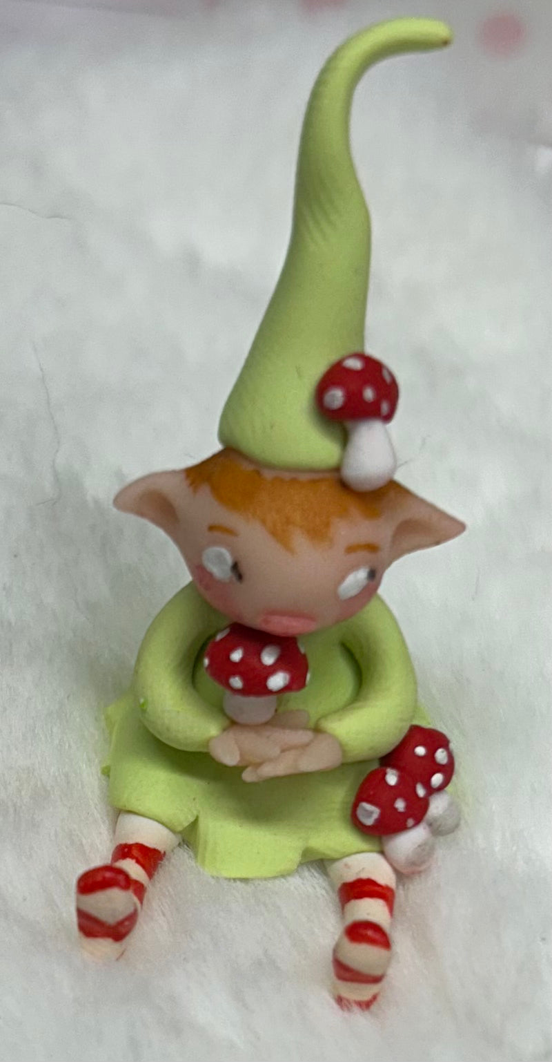 Petite fée et ses champignons