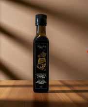 Load image into Gallery viewer, Vinaigre style balsamique à l’érable et à l’ail noir
