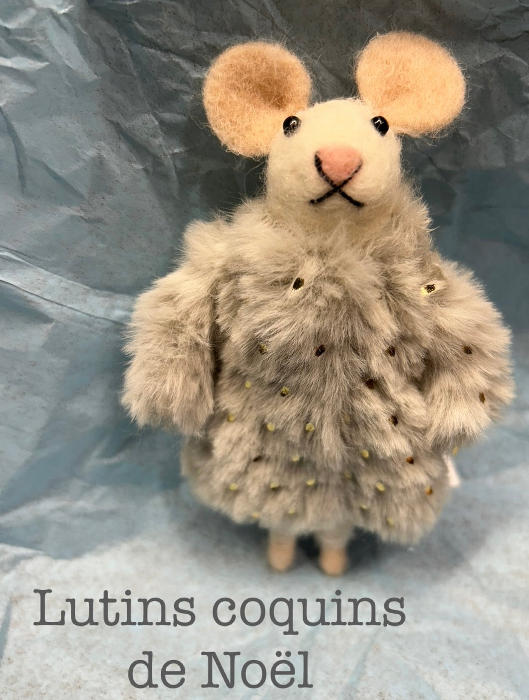 Mouse Ornament “The Chilly One”