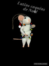 Load image into Gallery viewer, &quot;Pinki&quot; Mouse Ornament
