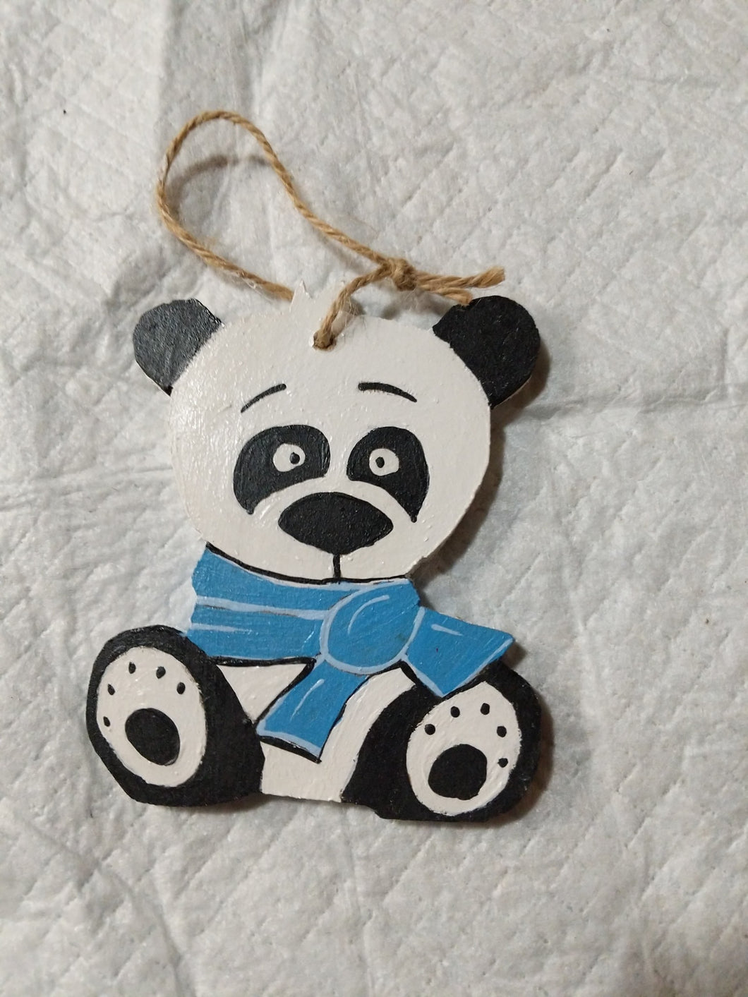 Ornement de bois PANDA