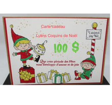 Charger l&#39;image dans la galerie, Carte-cadeau Lutins Coquins de Noël
