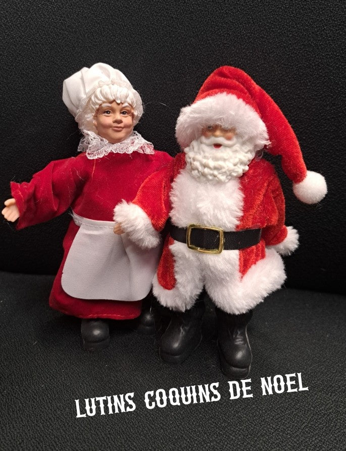 Mom and Dad Christmas Mini Couple
